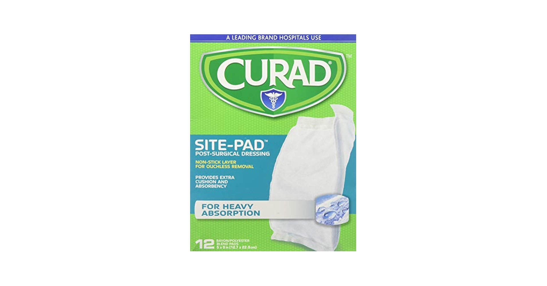 Amazon.com: Curad Sitepad Surgical Dressings 5 Inches X 9